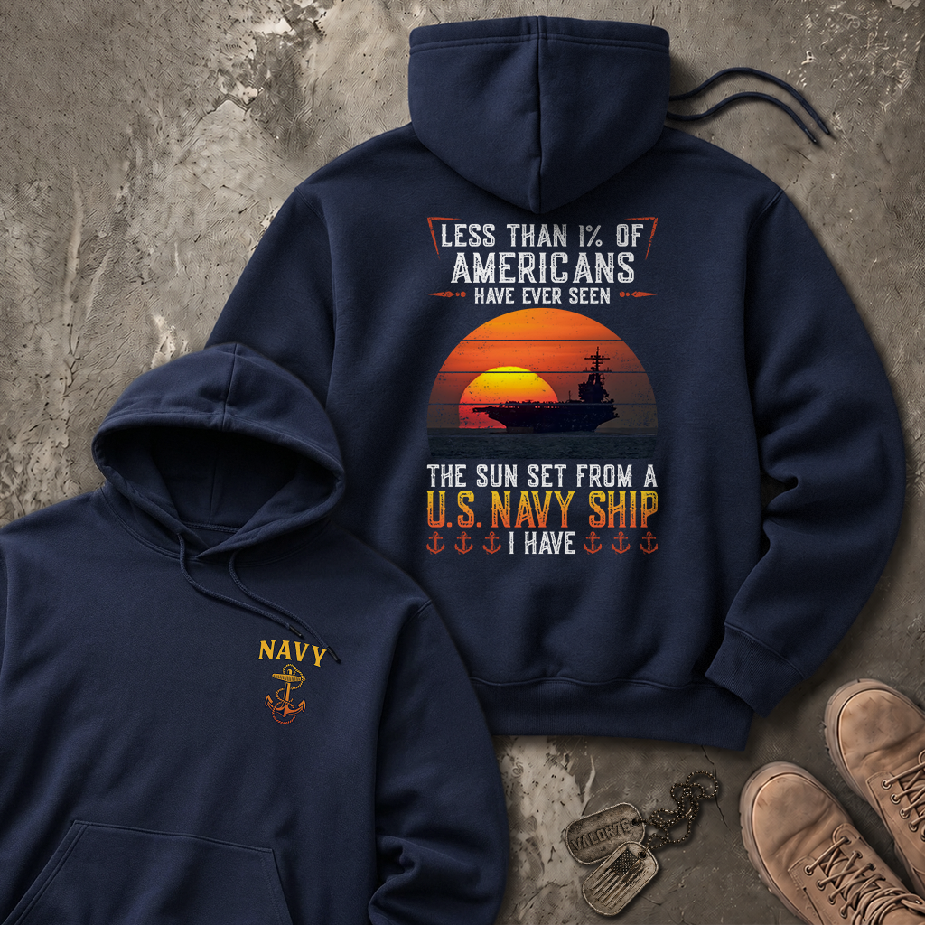 Less Than 1% Sunset Heavy Blend™ Hoodie