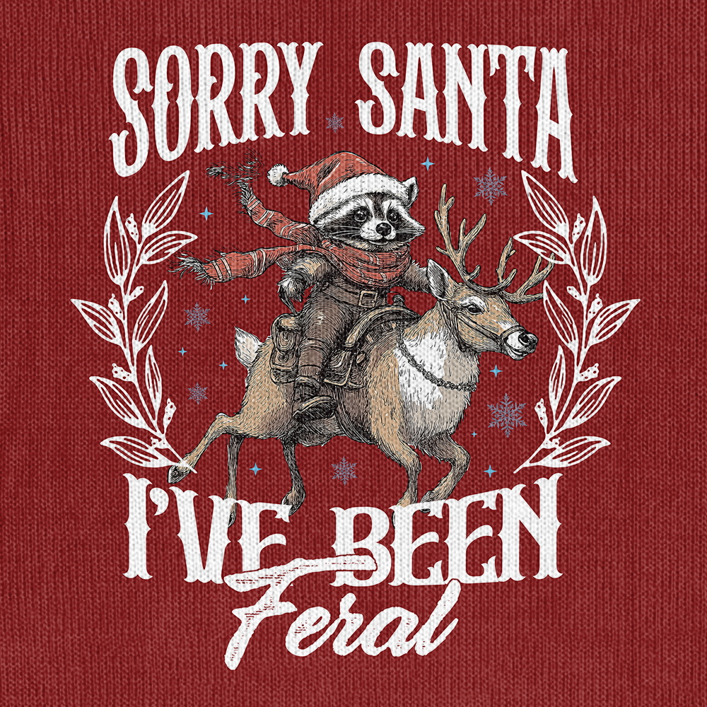 Sorry Santa Knitted Sweatshirt