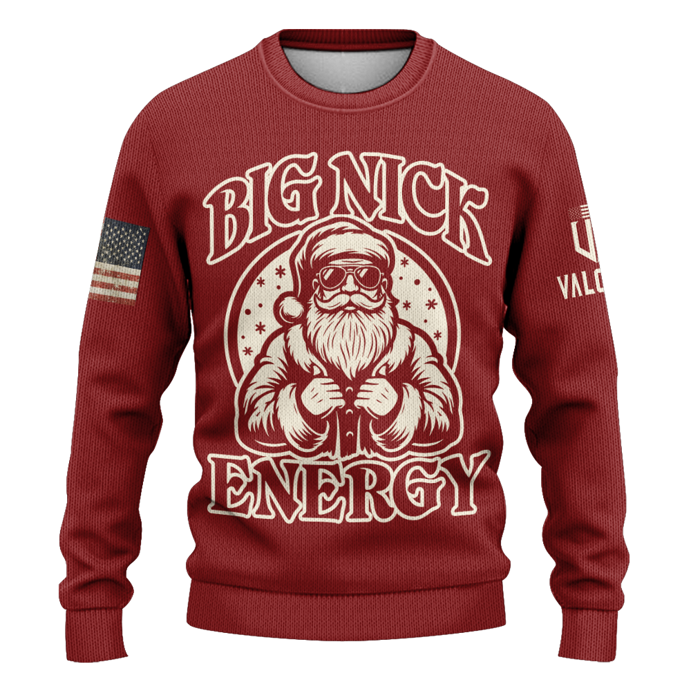 Big Nick Energy Knitted Sweatshirt